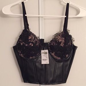 Charlotte Russe Lace “Night” Top
